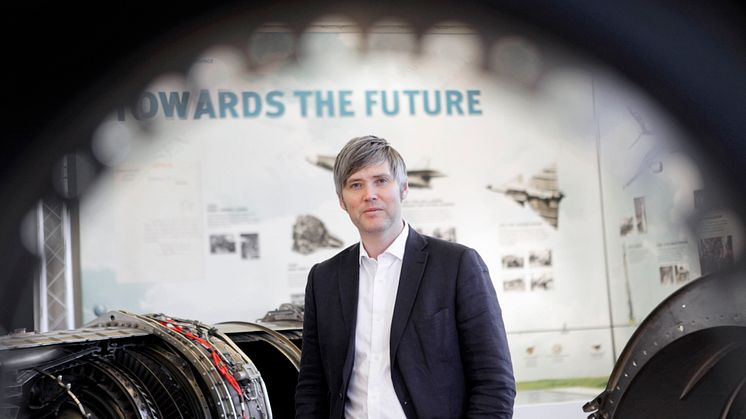 Joel Andersson, professor i materialvetenskap, har ordföranderollen på årets stora internationella konferens om superlegeringar. Foto: Högskolan Väst