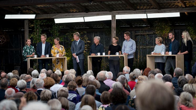 Fra det Politiske Topmøde under Kulturmødet 2018