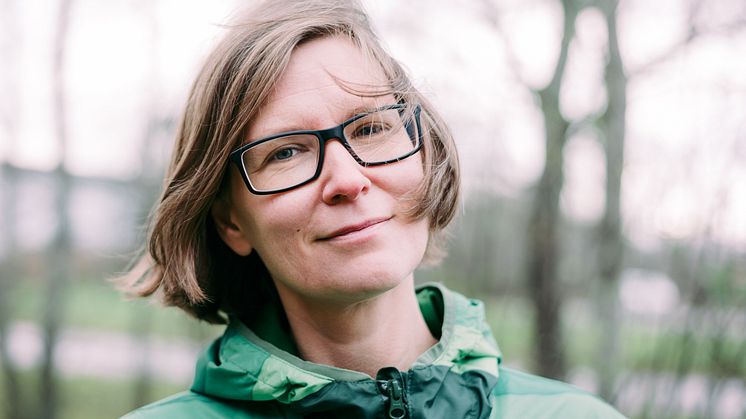 Rebecka Pestoff är ansvarig för Sveriges första masterutbildning i genetisk vägledning. Foto: Anna Nilsen/Linköpings universitet