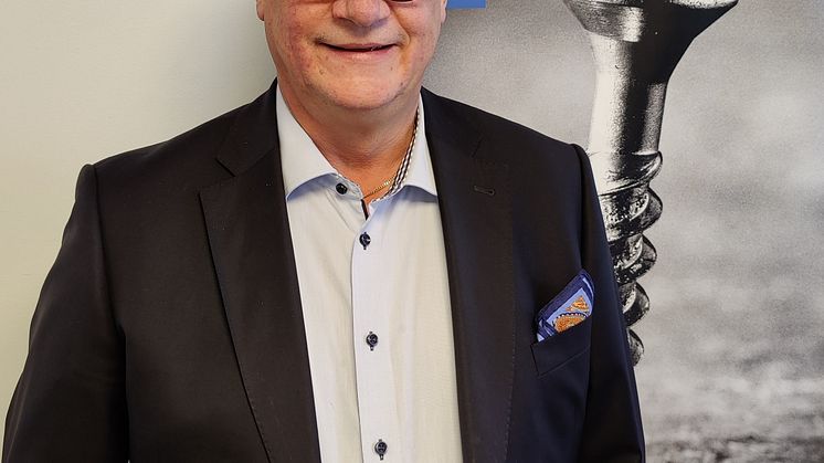 Hans Erup, kategorichef för produktområde infästning, Woody Bygghandel AB.
