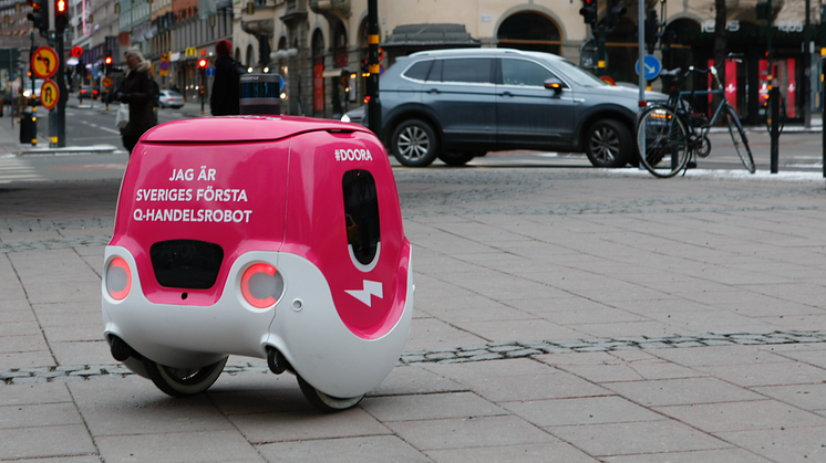 foodora och Tele2 i nytt samarbete om självkörande hemleveranser