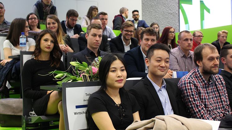 Absolventinnen und Absolventen des Akademischen Jahres 2015/2016 der Technischen Hochschule Wildau feierlich verabschiedet