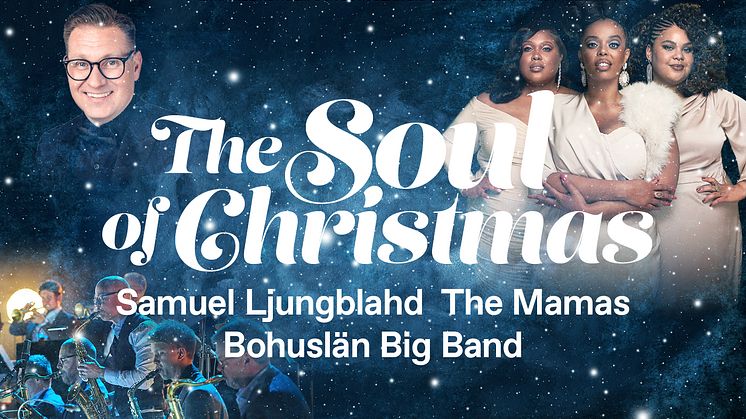 Samuel Ljungblahd och Bohuslän Big Band släpper julskiva tillsammans med The Mamas 