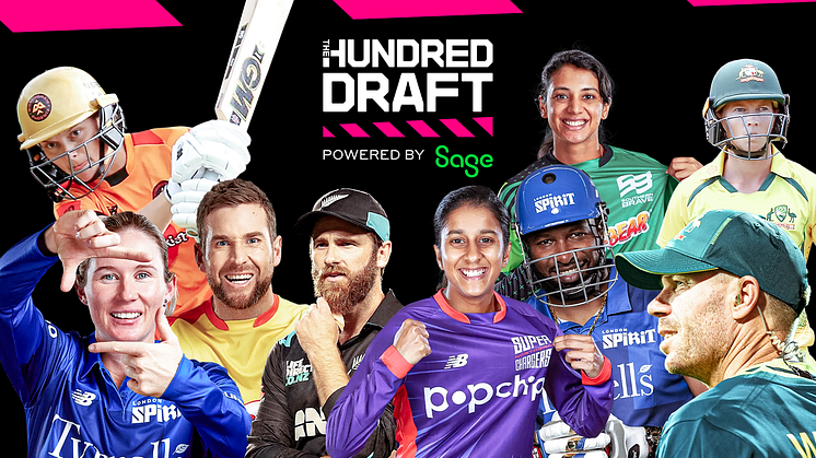 Warner, Lanning, Mandhana and Williamson available in The Hundred Draft, powered by Sage