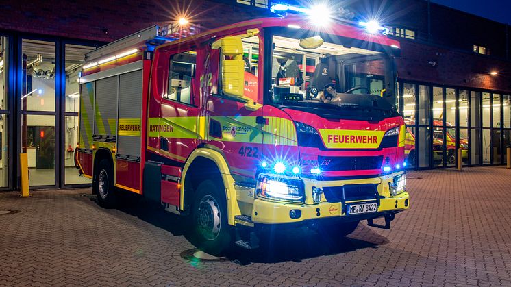 Scania auf der Interschutz 2022: Lösungen mit Schwerpunkt auf Zuverlässigkeit und Sicherheit