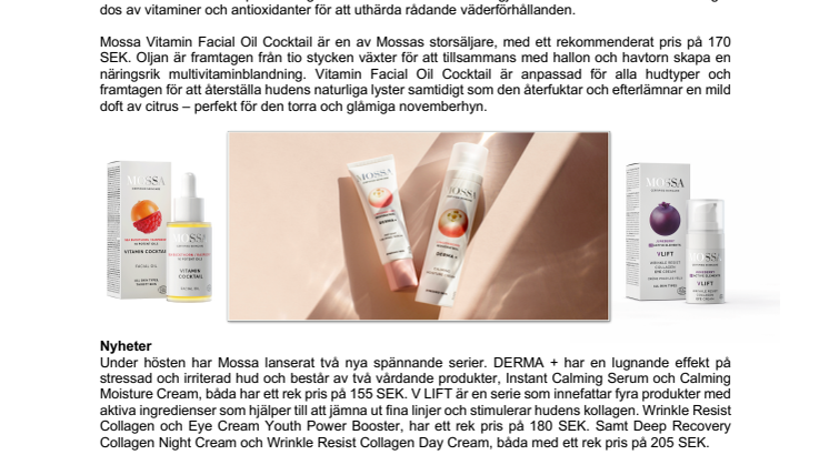 Mossa - en nordisk vitamincocktail för den trötta novemberhyn