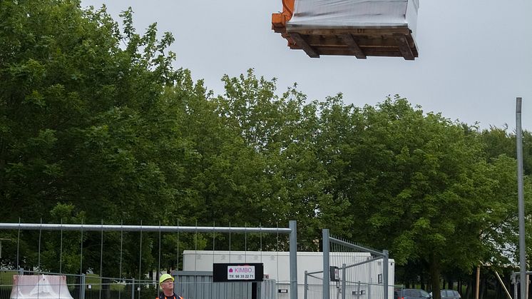 Løft af Dantegl vingetagsten
