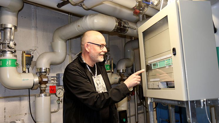 Undercentralen är fastighetens hjärta