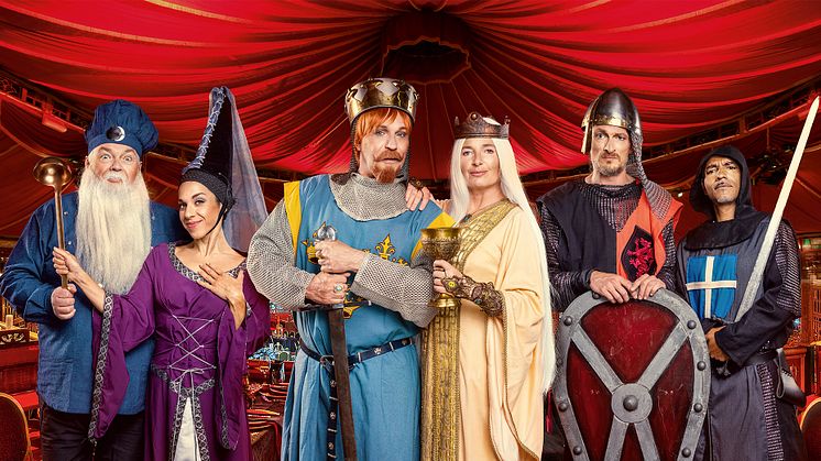 Hilfe, die Ritter kommen! - Die Dinnershow GANS GANZ ANDERS lädt in den Spiegelpalast - Foto: Tom Schulze 