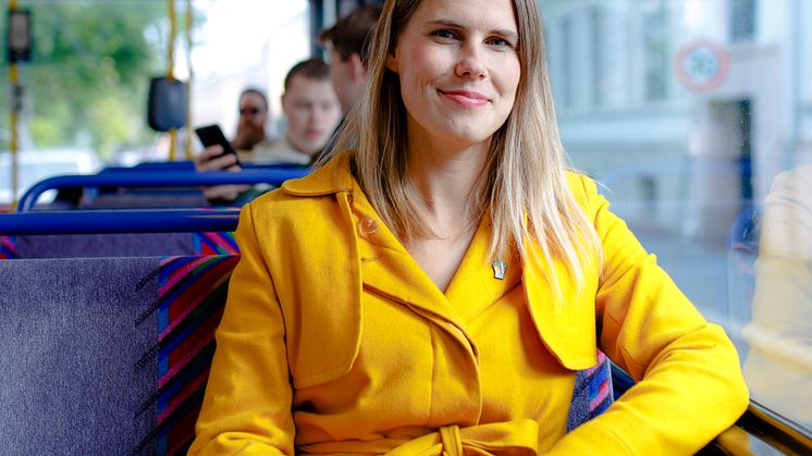 Byråd for miljø og samferdsel Sirin Stav, foto: Niclas Knudsen