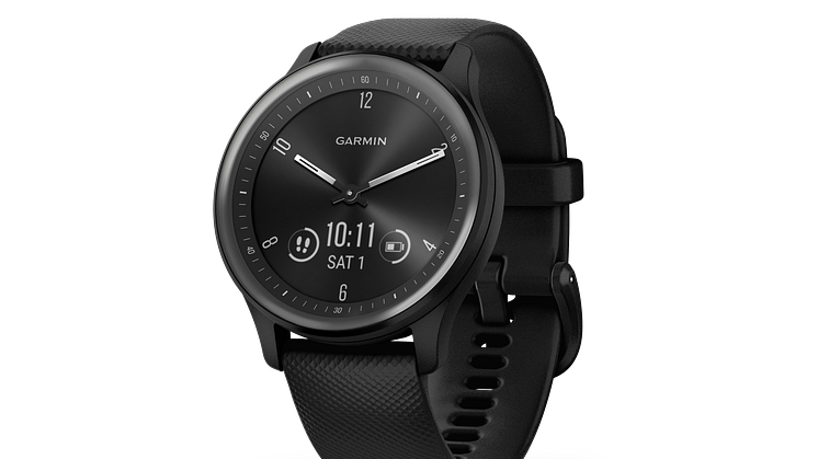 Garmin_vivomove Sport_Schwarz_Schritte 