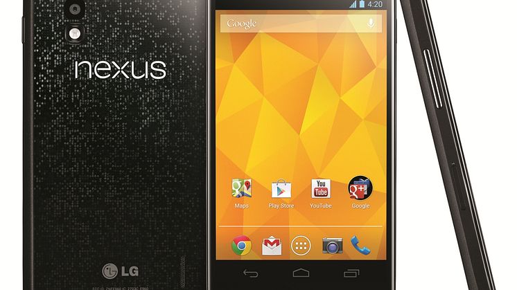 FØRSTE LEVERANSE AV NEXUS 4 TIL NORGE UKE 51