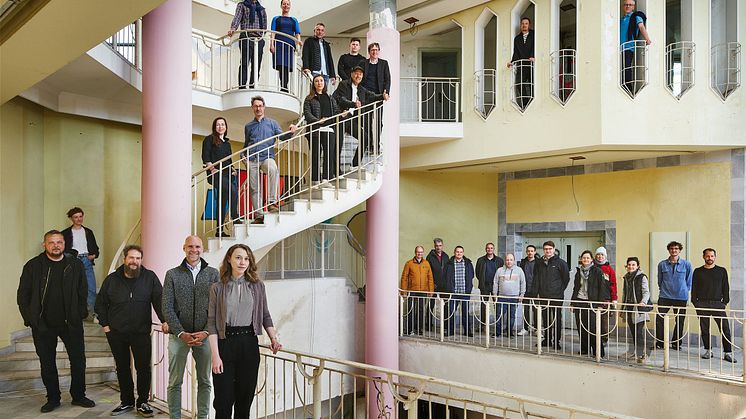 Bowlingtreff Leipzig: Planungsteam mit Vertretern des Naturkundemuseums Leipzig
