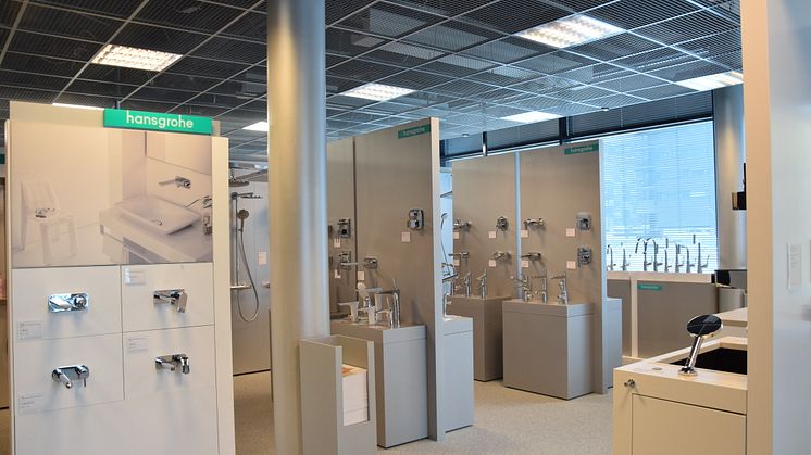 Hansgrohe Suomi uusi showroom
