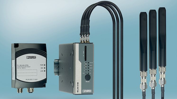 WLAN Ethernet Adapter for the 5 GHz Frequency Band