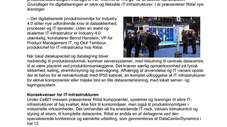 Årets CeBIT er platform for innovative løsninger