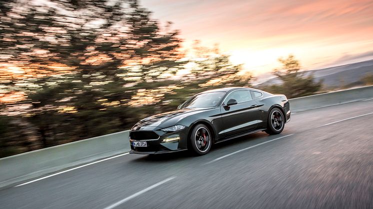 Ford Mustang BULLITT 2018 prøvekjøring