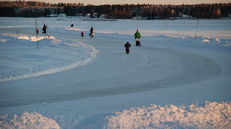 Isbanan Nordfjarden foto Jenny Andersson Kultur park fritid