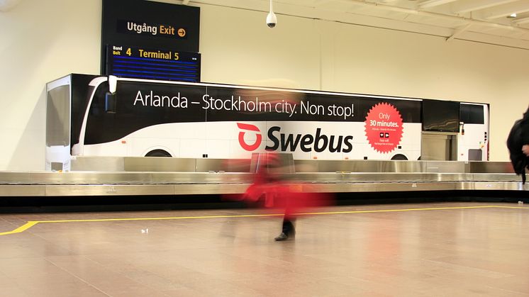 Swebus tar upp kampen om flygresenärerna