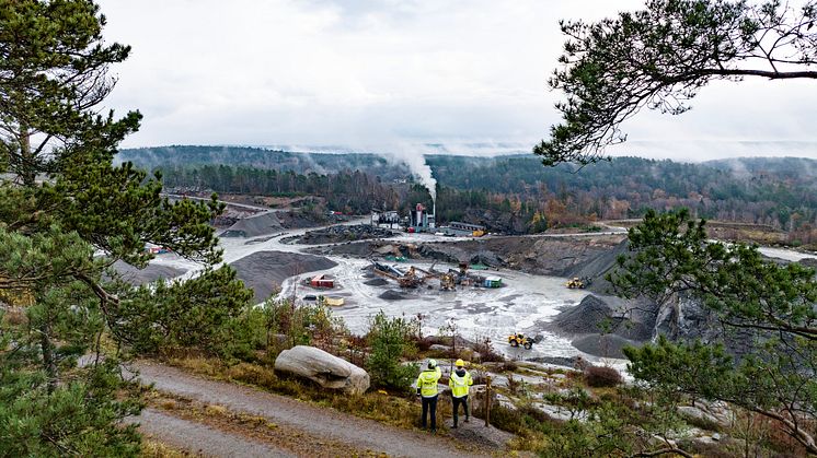 Eco Operator i bergtäkt hos NCC