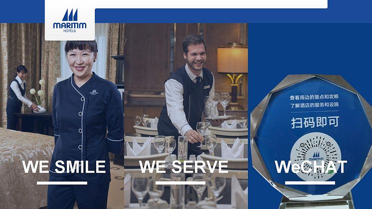 To meet with raised quality travel expectations from the Chinese outbound tourists, Maritim Hotels becomes the first foreign hotel group worldwide that launched WeChat Mini Program. 