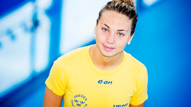 Ellen Olsson klar för VM i Öppet Vatten