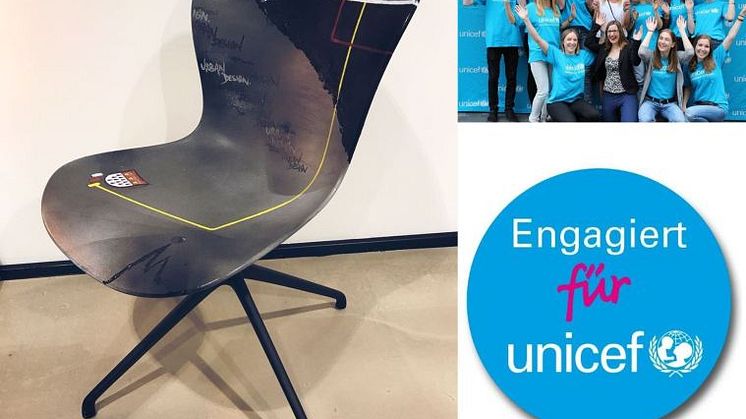 BoConcept Köln: Kunstaktion zu Gunsten Unicef bis 31.3.2018