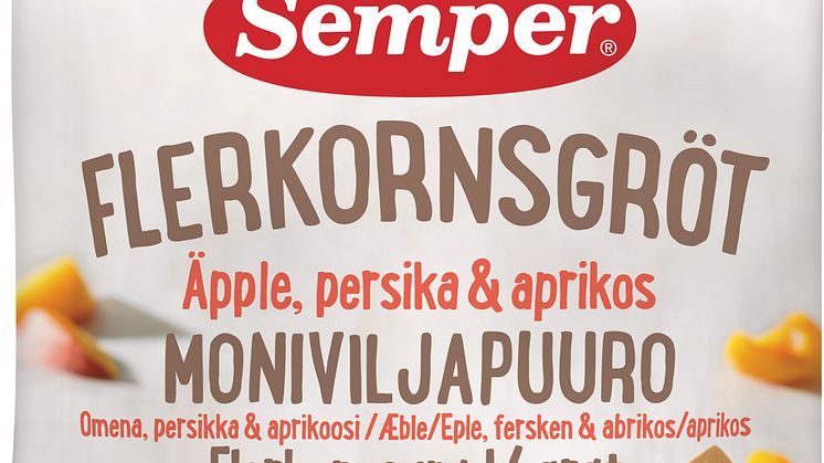 flerkornsgröt no äpple