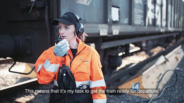 Green Cargo medarbetarporträtt: Emma Rulander radioloksoperatör och fritidsodlare