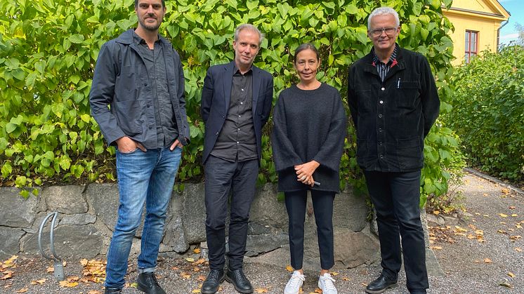 Daniel Byström, Jonas Olsson, Lisa Daram Westling och Mats Widbom