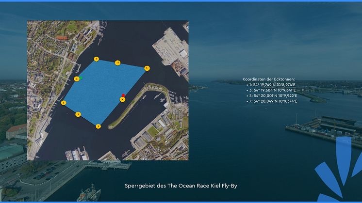 Die Sperrung des Fahrwassers am Freitag sowie das großräumige Sperrgebiet am Freitag und Samstag ist vom WSA Ostsee bestätigt