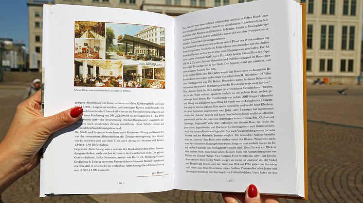 Astoria Leipzig - Biografie eines Hotels - Blick ins Buch