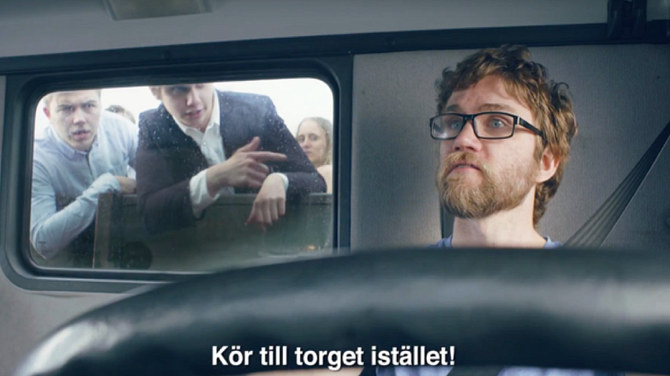 Mannen utan lokalsinne tillbaka – på ett studentflak
