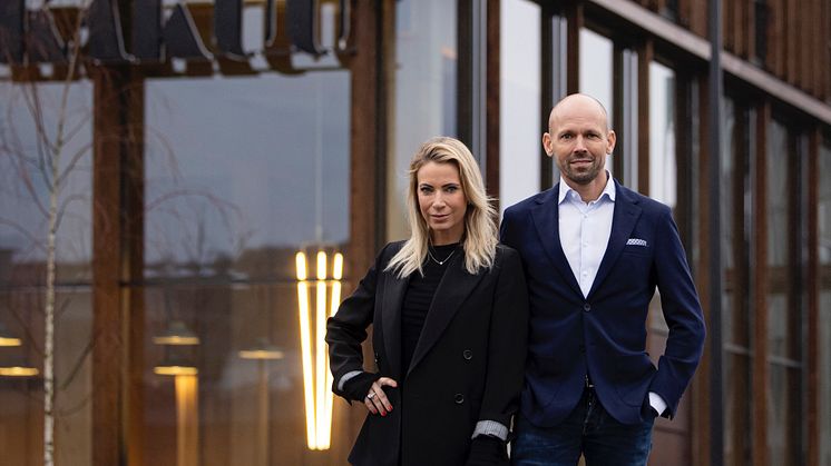 Broods grundare Sara och Joakim Garfvé.