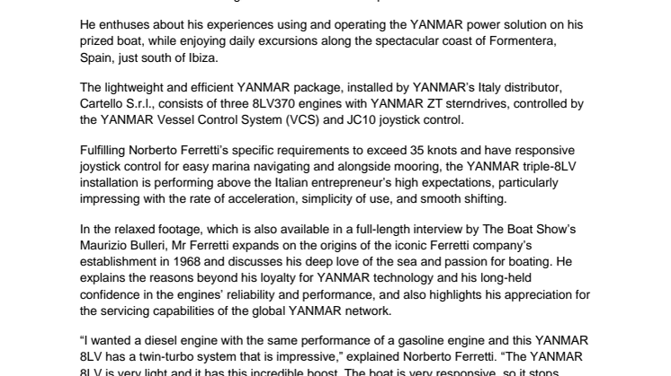 1 September 2021 - Norberto Ferretti Selects YANMAR Propulsion Package.pdf