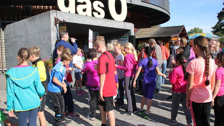 Sponsorenlauf in Oschatz: Thomas-Mann-Gymnasium läuft für Bärenherz
