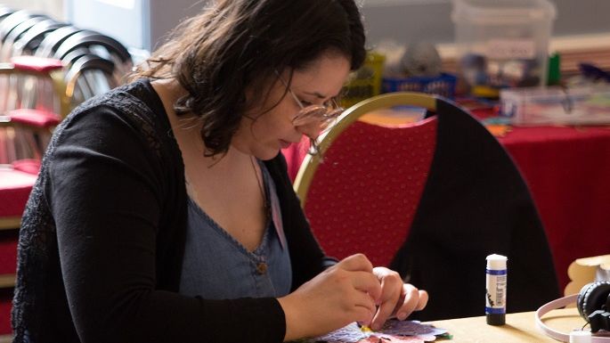 AFC Adult Craft  Worksop. Credit Action for Carers