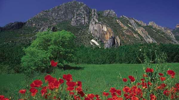 TERRES DE LLEIDA: Mountainbike-ruter  og bjergryggen Montsec