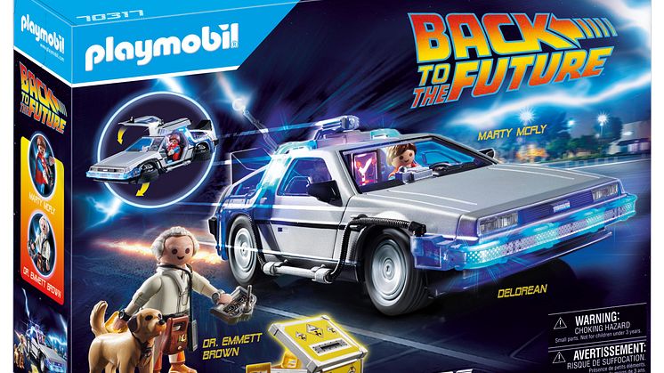 Back to the Future DeLorean (70317) von PLAYMOBIL_Packung