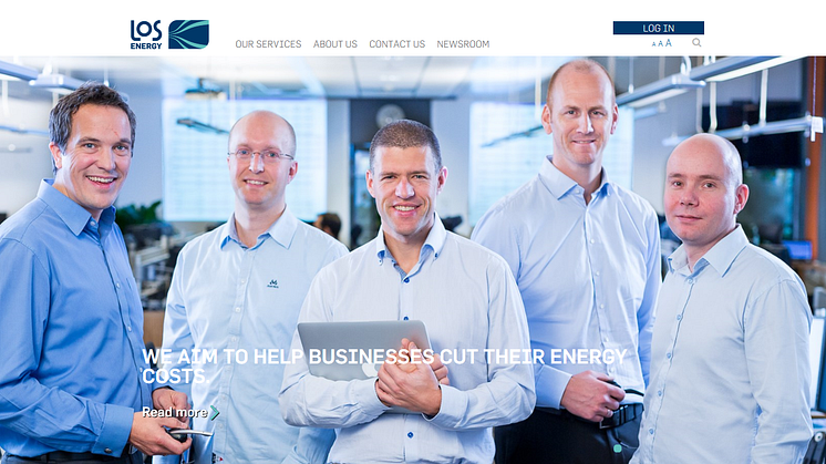 Congrats on our new English website 