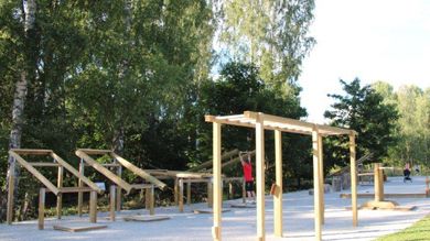 Alnängarnas utegym invigs 12 september, Örebro