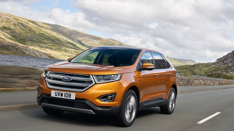 Ford med fokus på Edge, Ranger,  AWD og høyytelsebiler i Frankfurt
