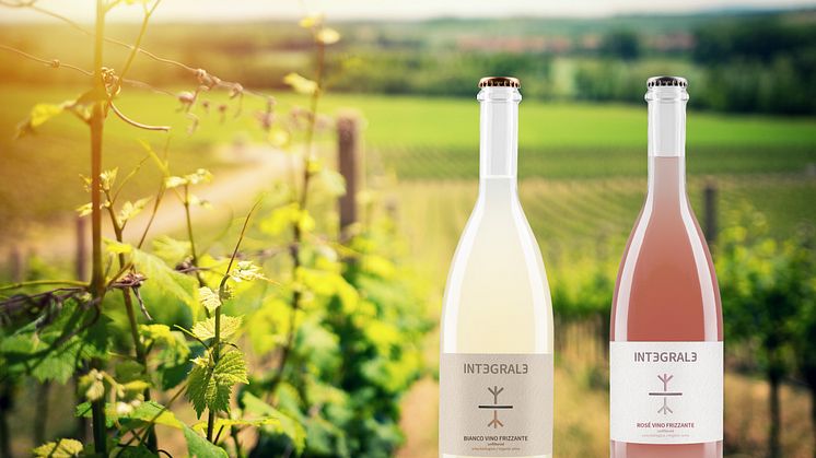 Integrale Frizzante Pet Nat Bianco och Pet Nat Rosé är två ekologiska nyheter i Systembolagets Beställningssortiment. Pris 125 kronor.