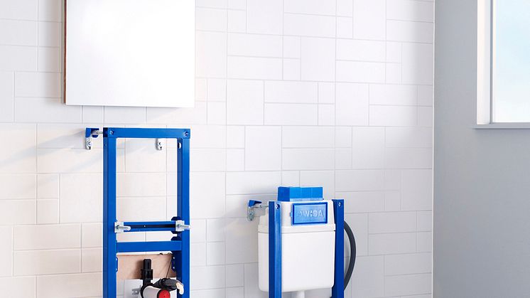 Nu enklare än någonsin att vägghänga WC och tvättställ