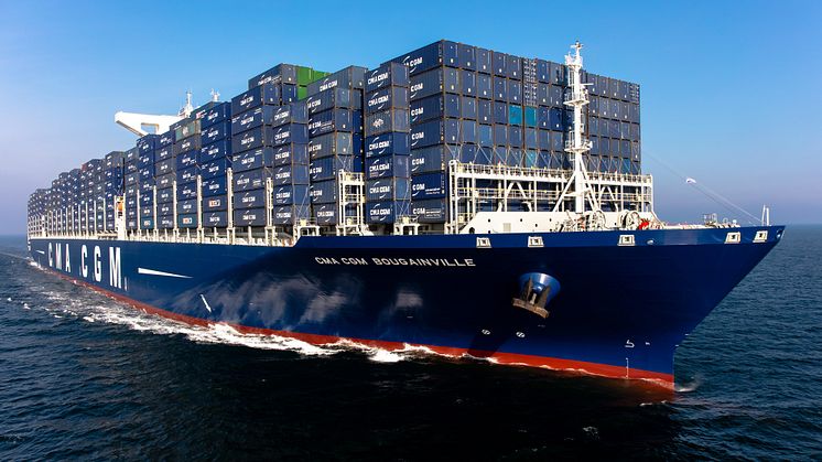 CMA CGM Bougainville. Copyright Plisson