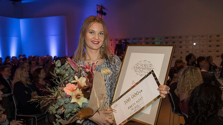 Emma Frans, vinnare av Stora Journalistpriset 2017