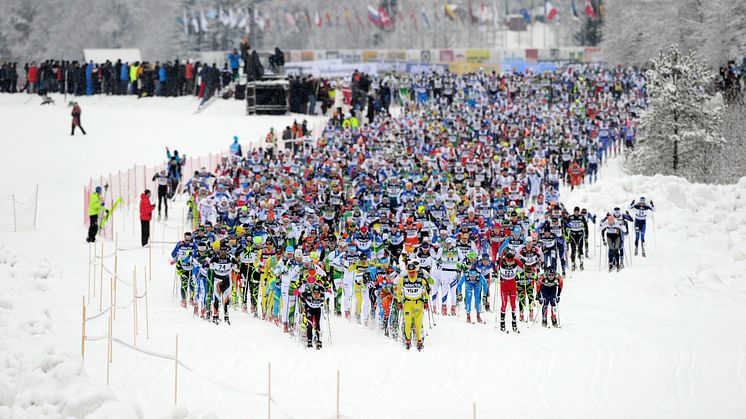Vasaloppet starten 2014
