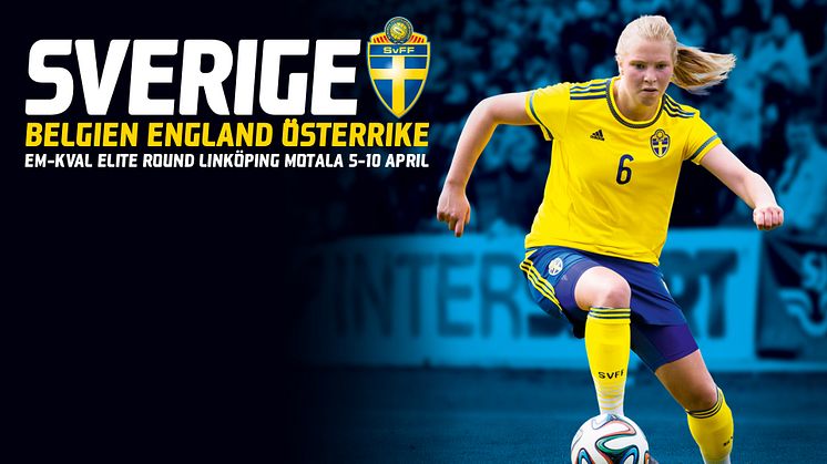 Fem matcher i UEFA Women´s U19 Elite Round till Linköping