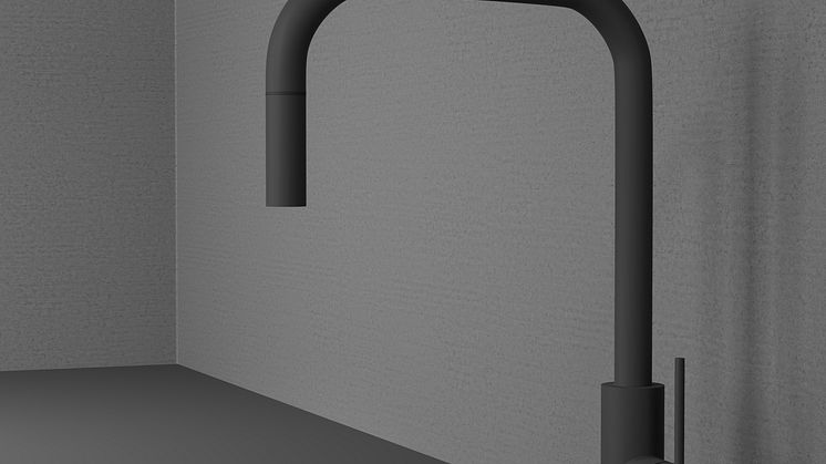 Primy Köksblandare Accent Square Coal 32112