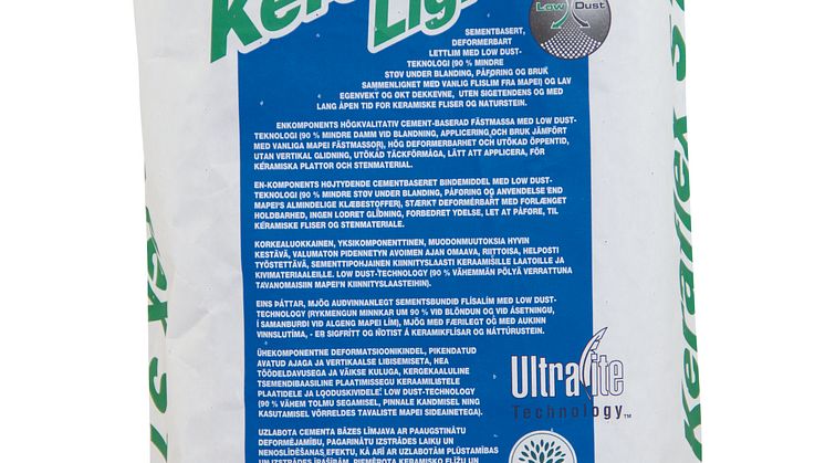 Mapei lanserar nytt lättfix